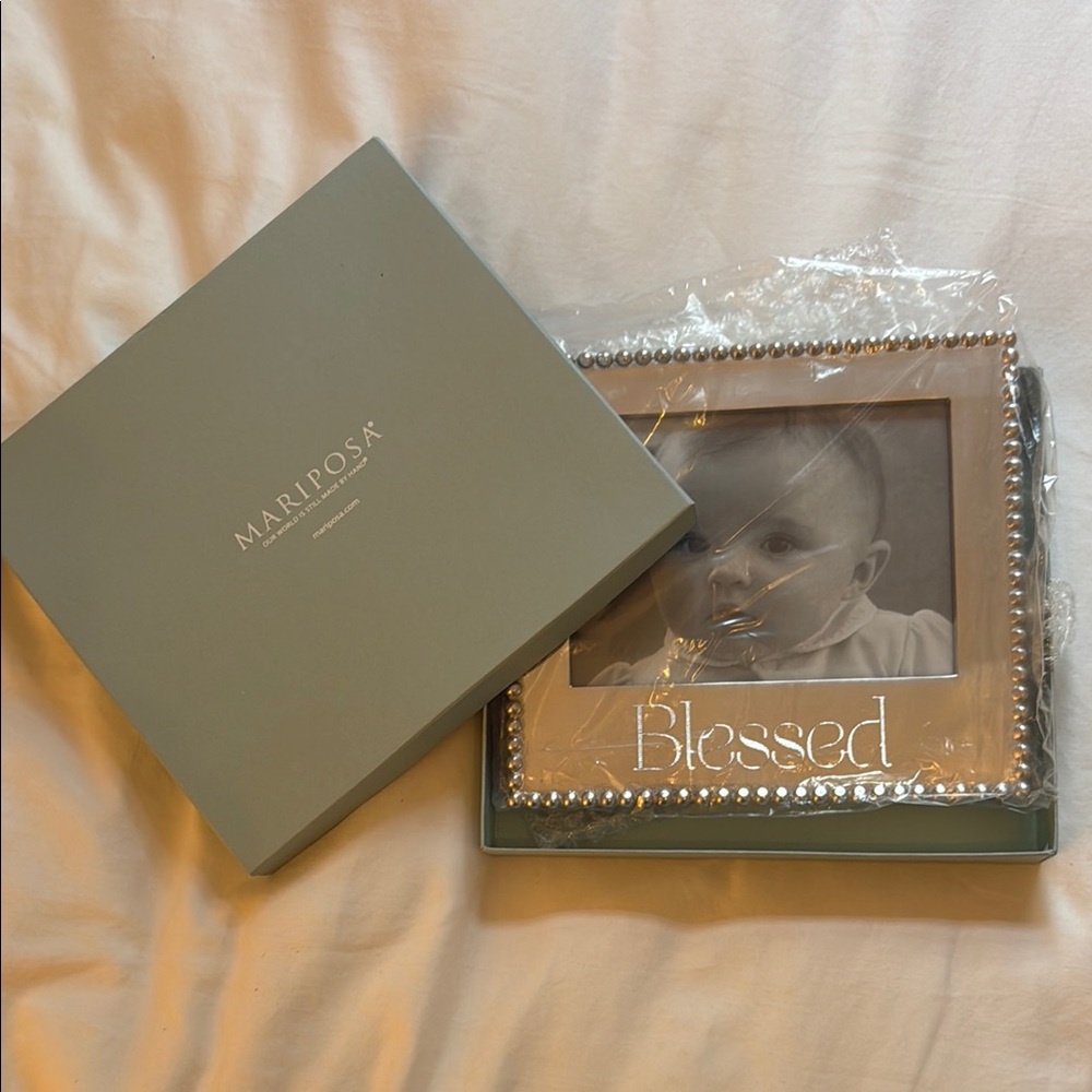 Mariposa Silver Picture Frame 5x7